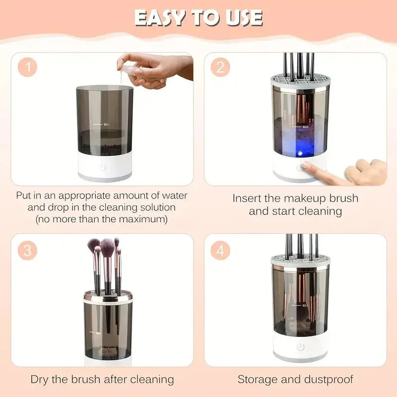 Quick & Easy Makeup Brush Cleaner
